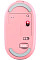 Миша Trust Puck Rechargeable,  Ultra-Thin,  BT/WL,  Silent, рожевий