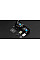 Миша GravaStar Mercury M2, BT/WL/USB-A, RGB, чорно-прозорий