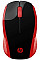 Мышь HP 200, WL, красный