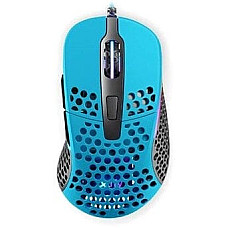 Миша Xtrfy M4, USB-A, RGB, Miami Blue