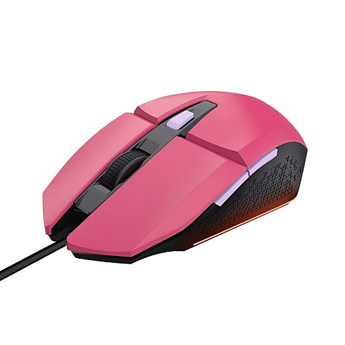 Мышь Trust GXT 109 Felox, RGB, USB-A, розовый