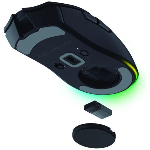 Миша Razer Cobra HyperSpeed, RGB, USB-A/WL/BT, чорний