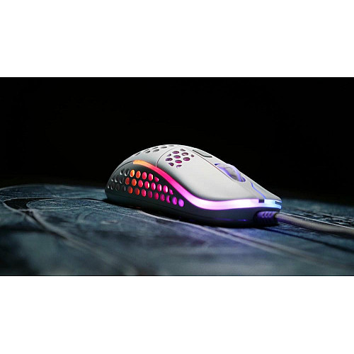 Миша Xtrfy M42, USB-A, RGB,  білий