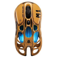Миша GravaStar Mercury M1 Pro, magnesium alloy body, BT/WL/USB-A, RGB, Battle-Worn Yellow