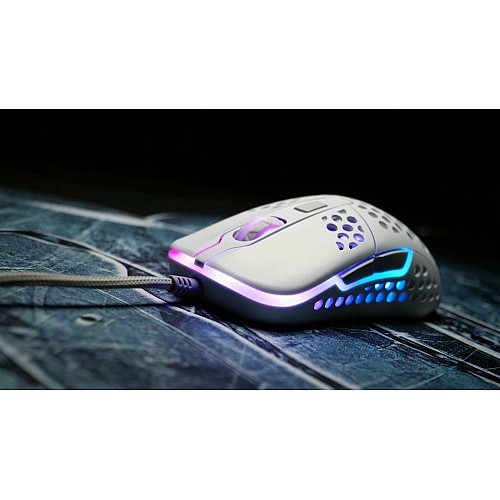 Миша Xtrfy M42, USB-A, RGB,  білий