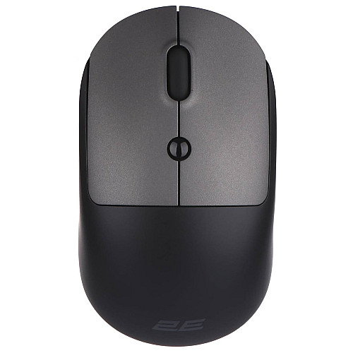 Мышь 2E MF218 Silent, WL/BT, черно-серый