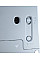 Миша HP 400 Quiet, WL/BT, блакитний