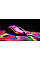 Миша Xtrfy M42, USB-A, RGB, рожевий