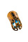 Миша GravaStar Mercury M1 Pro, magnesium alloy body, BT/WL/USB-A, RGB, Battle-Worn Yellow
