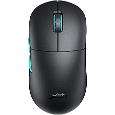 Миша Xtrfy M8, WL/USB-A, RGB, чорний