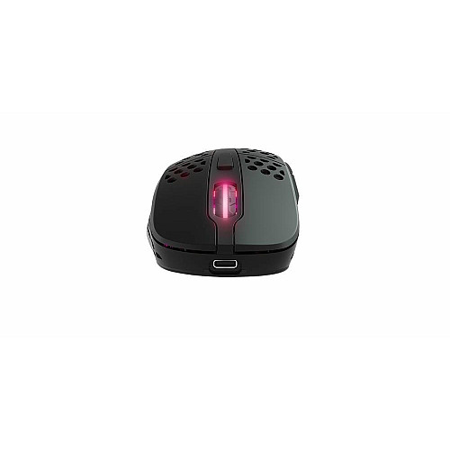 Миша Xtrfy M4, WL/USB-A, RGB, чорний
