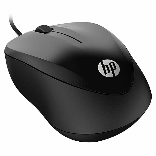 Мышь HP 1000, USB-A, черный