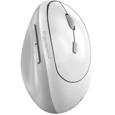 Миша Genius Ergo 8350S, Silent, AI, WL/BT, біло-сірий