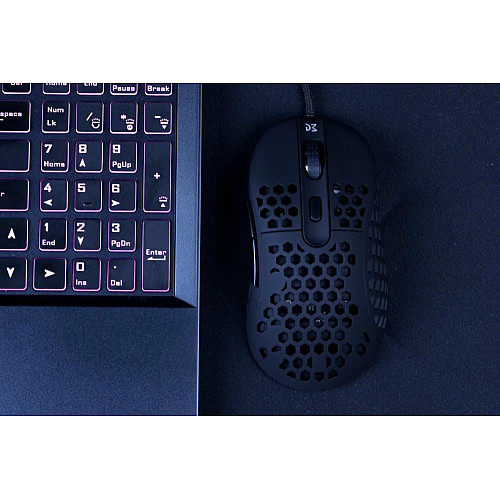 Миша ігрова Dream Machines DM6 HOLEY USB Black
