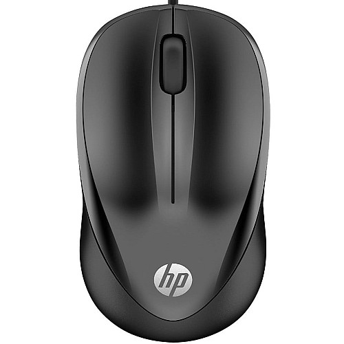Мышь HP 1000, USB-A, черный