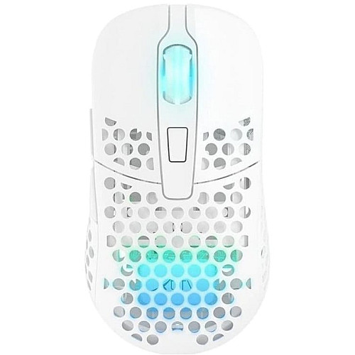 Мышь Xtrfy M42, WL/USB-A, RGB, белый