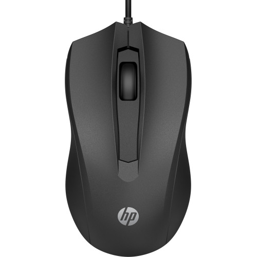 Миша HP 100, USB-A, чорний