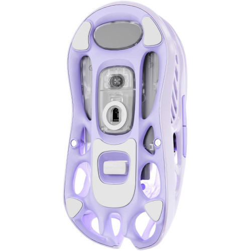 Миша GravaStar Mercury M1 Pro, magnesium alloy body, BT/WL/USB-A, RGB, Lavender Purple