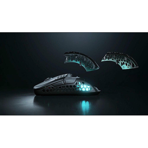 Миша Xtrfy M42, WL/USB-A, RGB, чорний