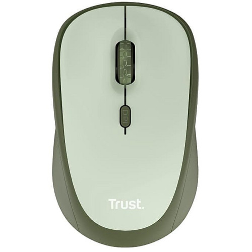 Миша Trust Yvi+ Silent ECO, WL, зелений