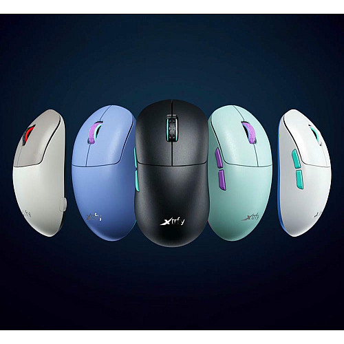 Мышь Xtrfy M8, WL/USB-A, RGB, черный