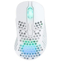 Миша Xtrfy M4, WL/USB-A, RGB, білий