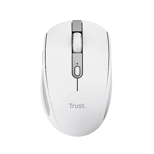 Мышь Trust OZZA compact, BT/WL/USB-A, белый