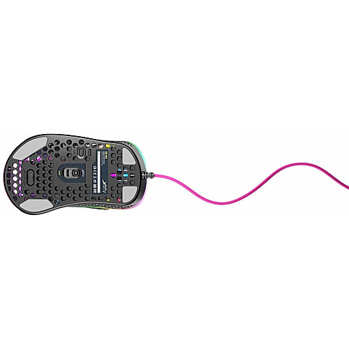 Мышь Xtrfy M4, USB-A, RGB, розовый