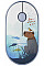 Миша 2E MF300 CAPYBARA:SWIM Silent WL BT, синій