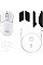 Миша HyperX Pulsefire Haste 2 mini, RGB, USB-A/WL/BT, білий