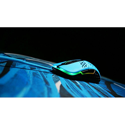 Миша Xtrfy M42, USB-A, RGB, Miami Blue