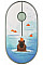 Миша 2E MF300 CAPYBARA:TANGERINE Silent WL BT, зелений