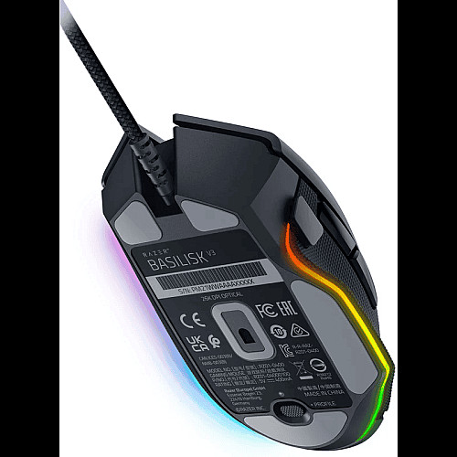 Мышь Razer Basilisk V3, RGB, USB-A, черный