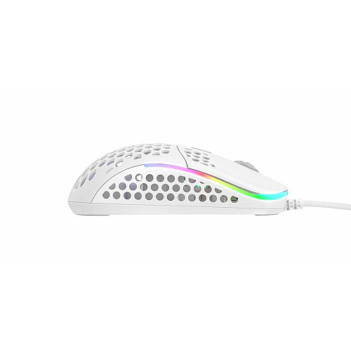 Миша Xtrfy M42, USB-A, RGB,  білий