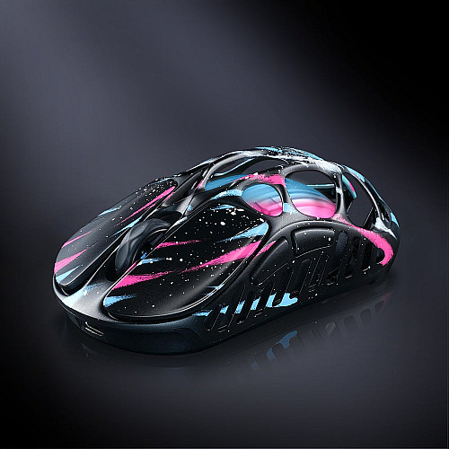 Миша GravaStar Mercury X Pro, 8K, BT/WL/USB-A, RGB, Neon Graffiti