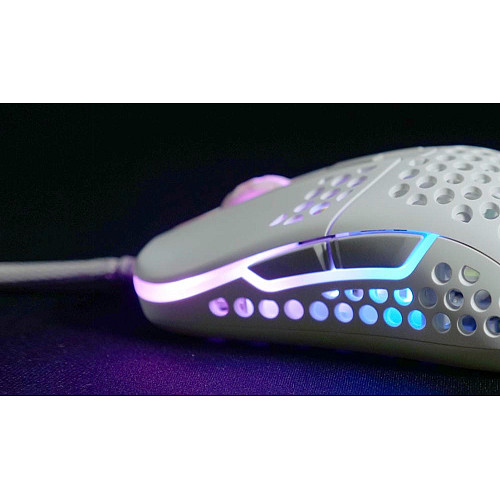 Миша Xtrfy M42, USB-A, RGB, Miami Blue