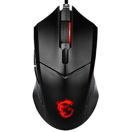 Миша MSI Clutch GM08, Red, USB-A, чорний
