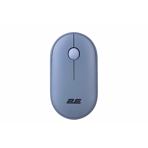 Мышь 2E MF300 Silent, WL/BT, синий