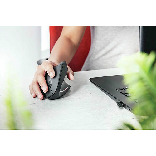 Миша Trust Verto Ergonomic, WL, чорний