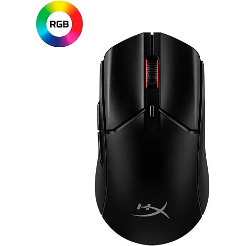 Миша HyperX Pulsefire Haste 2, RGB, USB-A/WL/BT, чорний