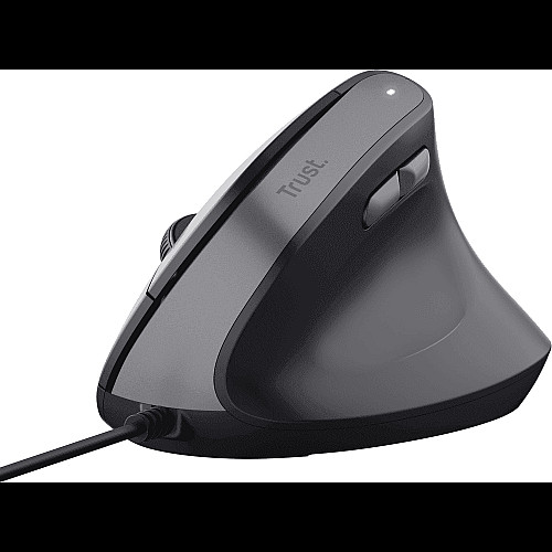 Мышь Trust Bayo 2 Ergonomic, USB-A, черный