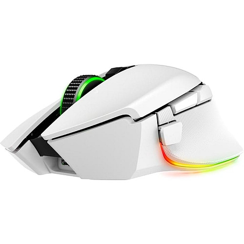 Миша Razer Basilisk V3 Pro 35K, RGB, USB-A/WL/BT, білий