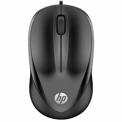 Мышь HP 1000, USB-A, черный