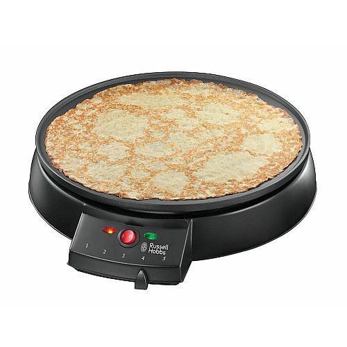 Млинниця Russell Hobbs Fiesta 1000Вт, діаметр 30см, тефлон, чорний