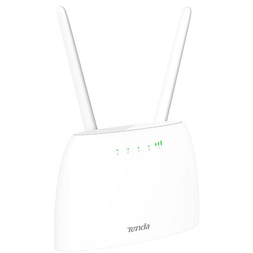 Маршрутизатор TENDA 4G06C N300, 4G/LTE, 1xFE LAN, 1xFE LAN/WAN, 1xRJ11, Cлот для SIM-карты