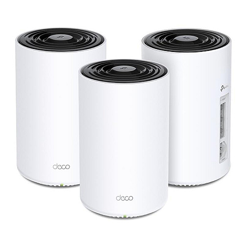 Система WiFi-Mesh TP-LINK Deco PX50 AX3000, 3xGE LAN/WAN, 3 моды, Powerline G1500