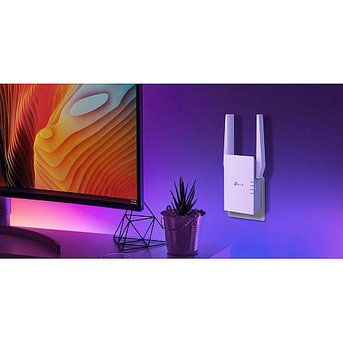 Розширювач покриття WiFi TP-LINK RE705X AX3000, 1хGE, MESH