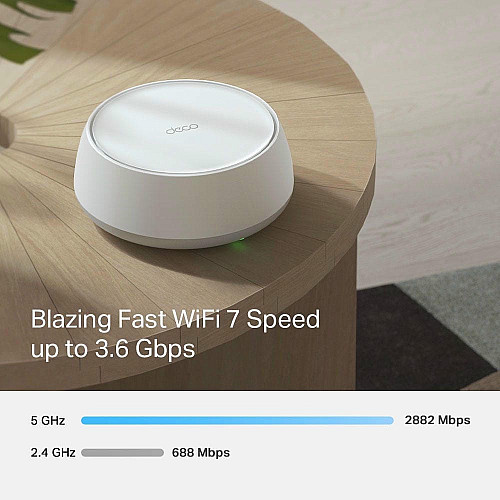 Система WiFi-Mesh TP-LINK Deco BE22 BE3600, 1xGE LAN, 1xGE WAN, 1мод