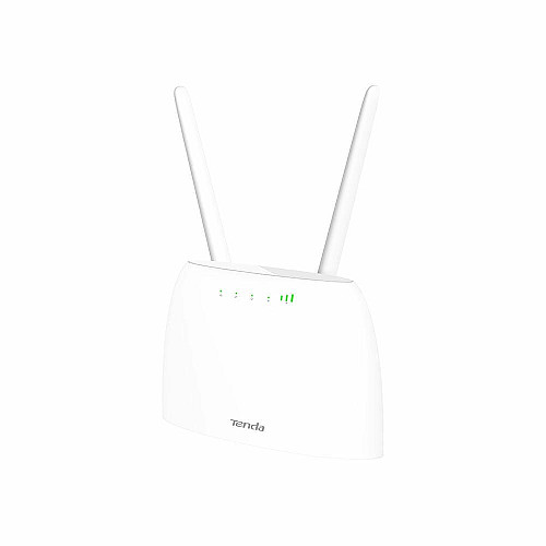 Маршрутизатор TENDA 4G06C N300, 4G/LTE, 1xFE LAN, 1xFE LAN/WAN, 1xRJ11, Cлот для SIM-карты