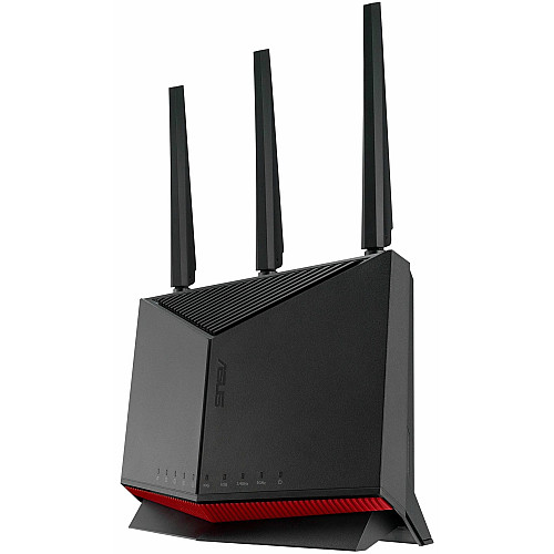 Маршрутизатор ASUS RT-BE86U BE6800, 3x2.5GE LAN, 1x2.5GE LAN/WAN, 1x10GE LAN/WAN, 1xUSB3.2, 1xUSB2.0, MESH